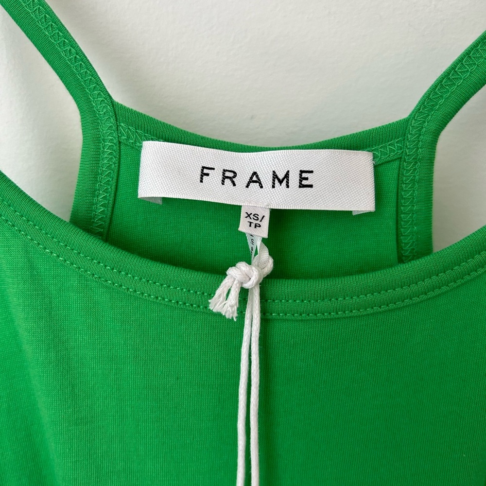 FRAME green dress